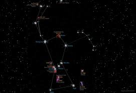 orion constellation star map facts