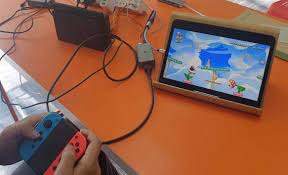 The switch is specifically designed for big monitors like tv screens and pcs, so you don't need to worry about port and cable. Use Ipad Like A Monitor For Nintendo Switch Ipad