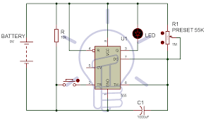 Principle behind 555 timer ic. 1 To 15 Minute Timer Circuit Diagram Working And Applications