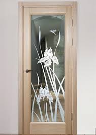 interior frosted glass design glass door