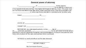 A general power of attorney can grant extensive powers to your agent and should only be issued to a person you trust and who will act in your best interests. Free 30 Power Of Attorney Forms In Pdf Ms Word