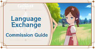 Language exchange genshin