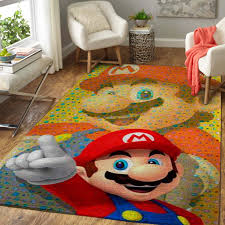 video game area rug carpet rever lavie