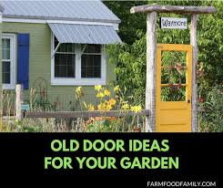 31 creative repurposed old door ideas