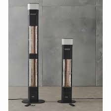 ibiza floor standing heater with led