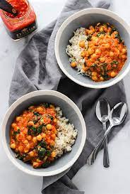 Chickpea Curry Red Pepper gambar png