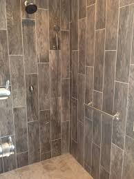 Try Wood Look Tile On Your Shower Walls