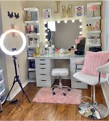 top 10 makeup vanity storage ideas to