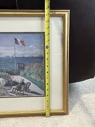 French Wall Picture Gold Framed Art