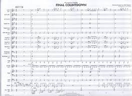 Final Countdown The Jazz Ensemble Big Band Popular