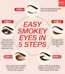 smokey eyes with these five easy steps