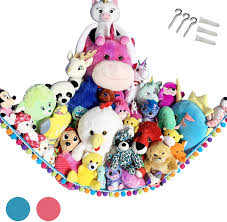 Taking a piece from nature into your homes is always a great idea. Amazon Com Home4 Plush Animal Teddy Bear Hanging Storage Toys Hammock Net With Fun Poms Poms Organize Small Large Giant Stuffed Toys Balls Great Gift For Boys Girls Instead Of Bins Chest Blue Home Kitchen