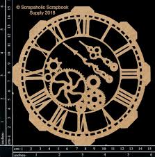 Steampunk Gear Clock Scrapaholics