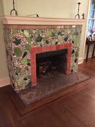 Mosaic Fireplace Jessica Gorlin Liddell