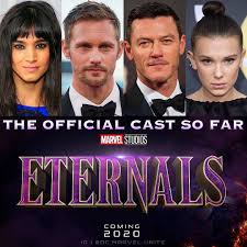 Angelina jolie, richard madden, salma hayek and kit harington will star in marvel's intergalactic new franchise. Who Else Should Be Cast The Rumored Cast For The 2020 Eternals Movie Right Now Is Lukeevans As Hercules Milliebobbybrown It Cast Marvel Marvel Studios
