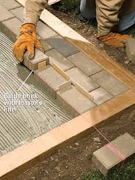 How To Lay A Mortared Brick Patio