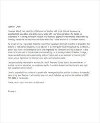 Teacher Job Cover Letter Magdalene Project Org