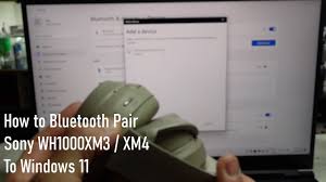 how to pair sony wh1000xm3 1000xm4 to