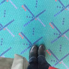 cool quirky airport carpets stuck at
