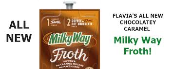 welcome milky way froth flavia coffee