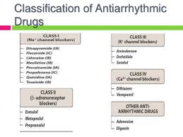 Anti Arrhythmic Drug Thereapy