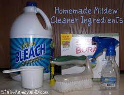 homemade mildew cleaner recipes