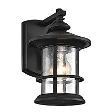 Micsiu Outdoor Wall Light Fixture Exterior Wall Mount Lantern Waterproof Vintage Wall Sconce With Clear Seedy Glass For Farmhouse Goals