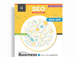 Free Seo Digital Marketing Flyer Template By Graphic Google