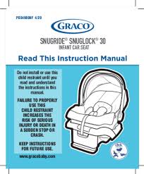 User Manual Graco Fastaction Jogger Lx