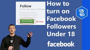 Turn On Followers On Facebook