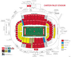 Carter Finley Stadium Seating Chart With Seat Numbers