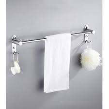 Giá treo khăn nhà tắm Inox 304 tặng kèm 4 miếng đinh vít dán tường không  cần khoan -TTIN78 | Shopee Việt Nam
