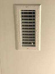 Condensation On Vents