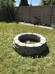 build a diy fire pit for only 60