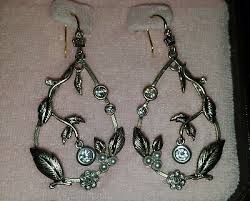 juicy couture chandelier earrings vines