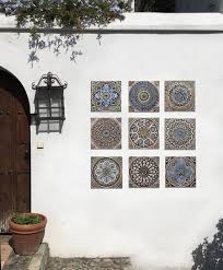 Outdoor Wall Art 9 Large Ceramic