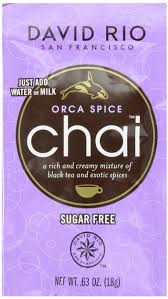 david rio sugar free chai tea single