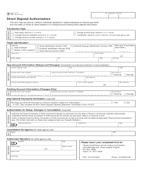 Direct Deposit Authorization Form Texas Edit Fill Sign