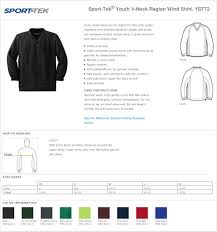 Custom Sport Tek V Neck Raglan Wind Shirt Adult And Youth Jst72 Yjst72 Available All Colors Sizes