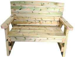 Heavy Duty Wooden Garden Bench