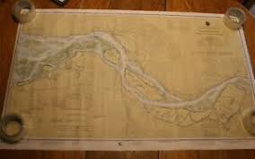 Details About Noaa Columbia River Nautical Charts 18523 18524 In Davis Chart Tube 1984