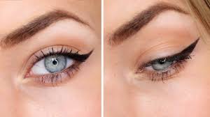 easy winged eyeliner eyeliner tutorial