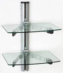 Glass Tv Shelf For Wall Mount