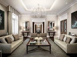 art deco living room design and