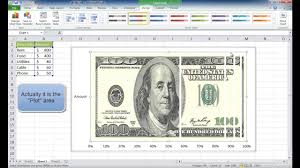 Create A Divided Dollar Bill Chart