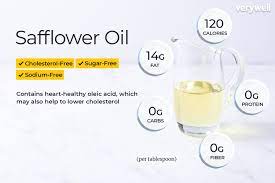 safflower oil nutrition facts and