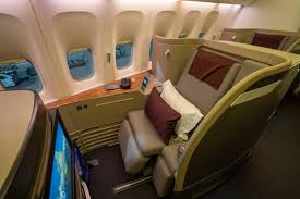 qatar airways 777 first cl doha to