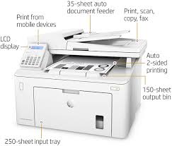 The steps in the video apply to the following printers: Amazon Com Hp Laserjet Pro M227fdn All In One Laser Printer With Print Security Works With Alexa G3q79a Replaces Hp M225dn Laser Printer Office Products