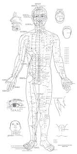 Acupuncture Points Chart Front Acupuncture Points Chart