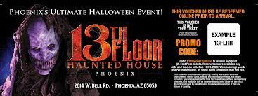 redeem 13th floor haunted house phoenix